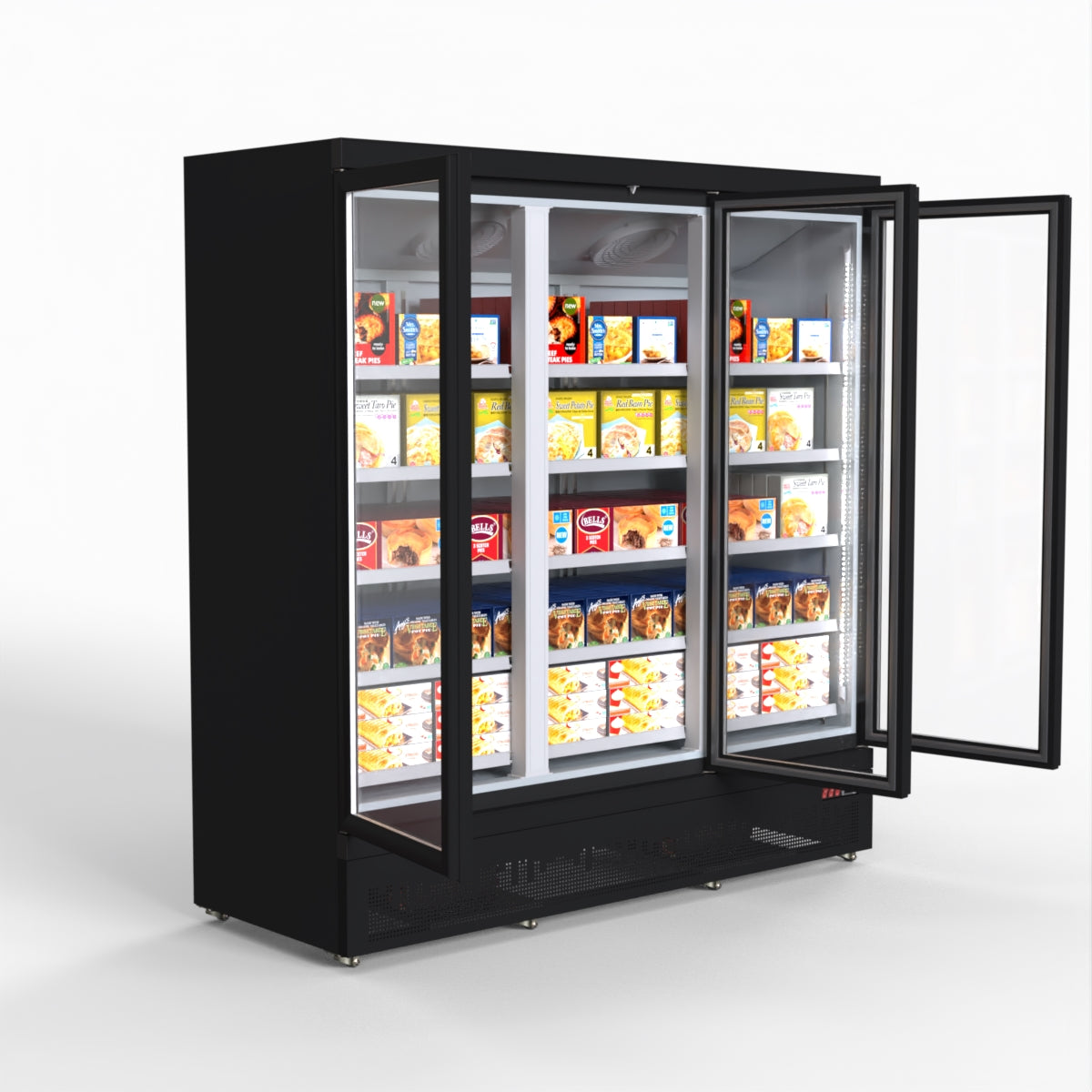 Thermaster Triple Door Supermarket Freezer LG-1500BGBMF