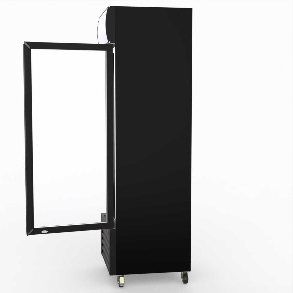 Thermaster Single Glass Door Colourbond Upright Drink Fridge - LG-370BP