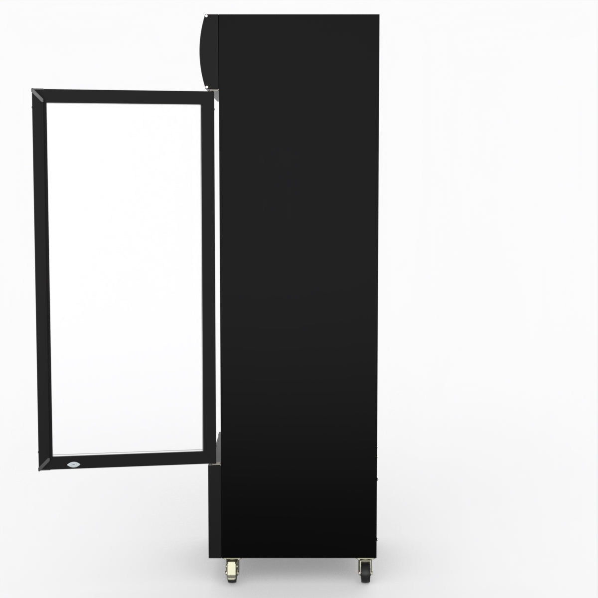 Thermaster Single Glass Door Colourbond Upright Drink Fridge - LG-370BP