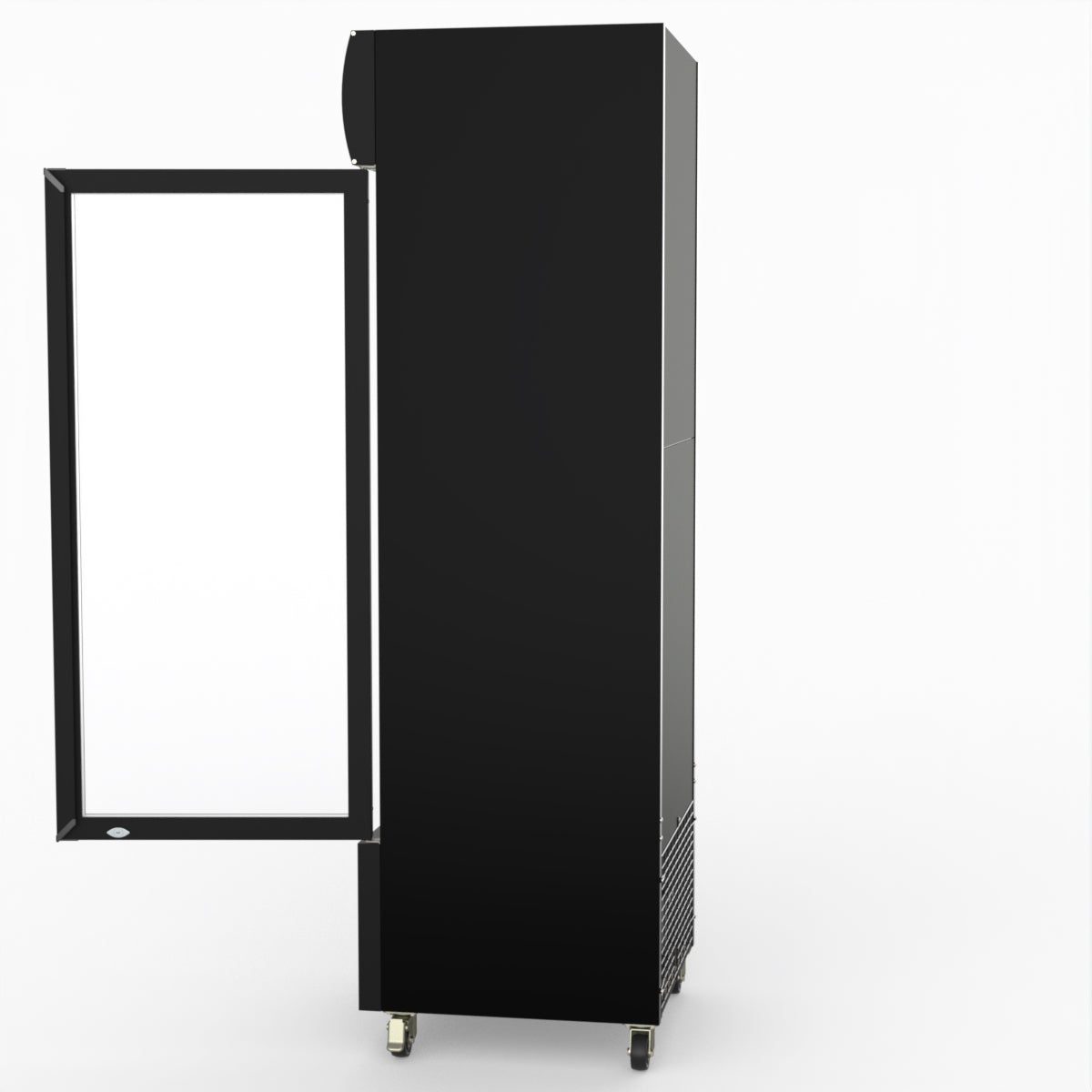 Thermaster Single Glass Door Colourbond Upright Drink Fridge - LG-370BP
