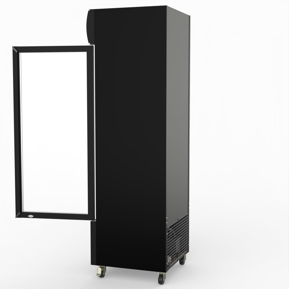 Thermaster Single Glass Door Colourbond Upright Drink Fridge - LG-370BP