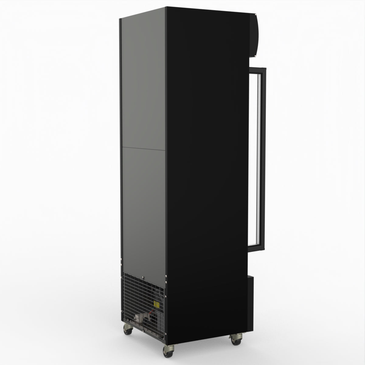 Thermaster Single Glass Door Colourbond Upright Drink Fridge - LG-370BP