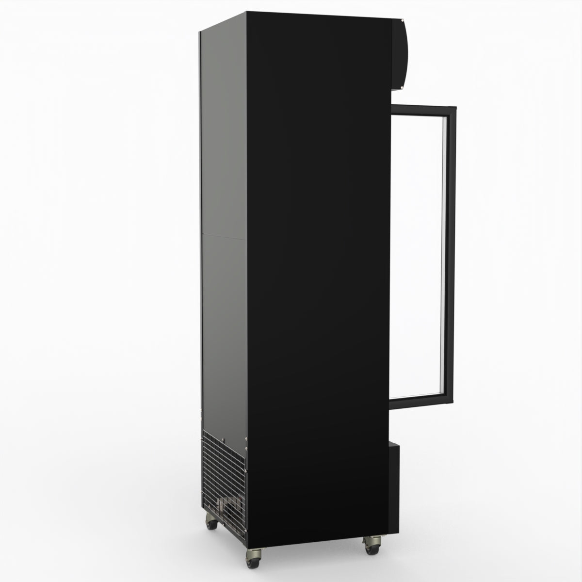 Thermaster Single Glass Door Colourbond Upright Drink Fridge - LG-370BP
