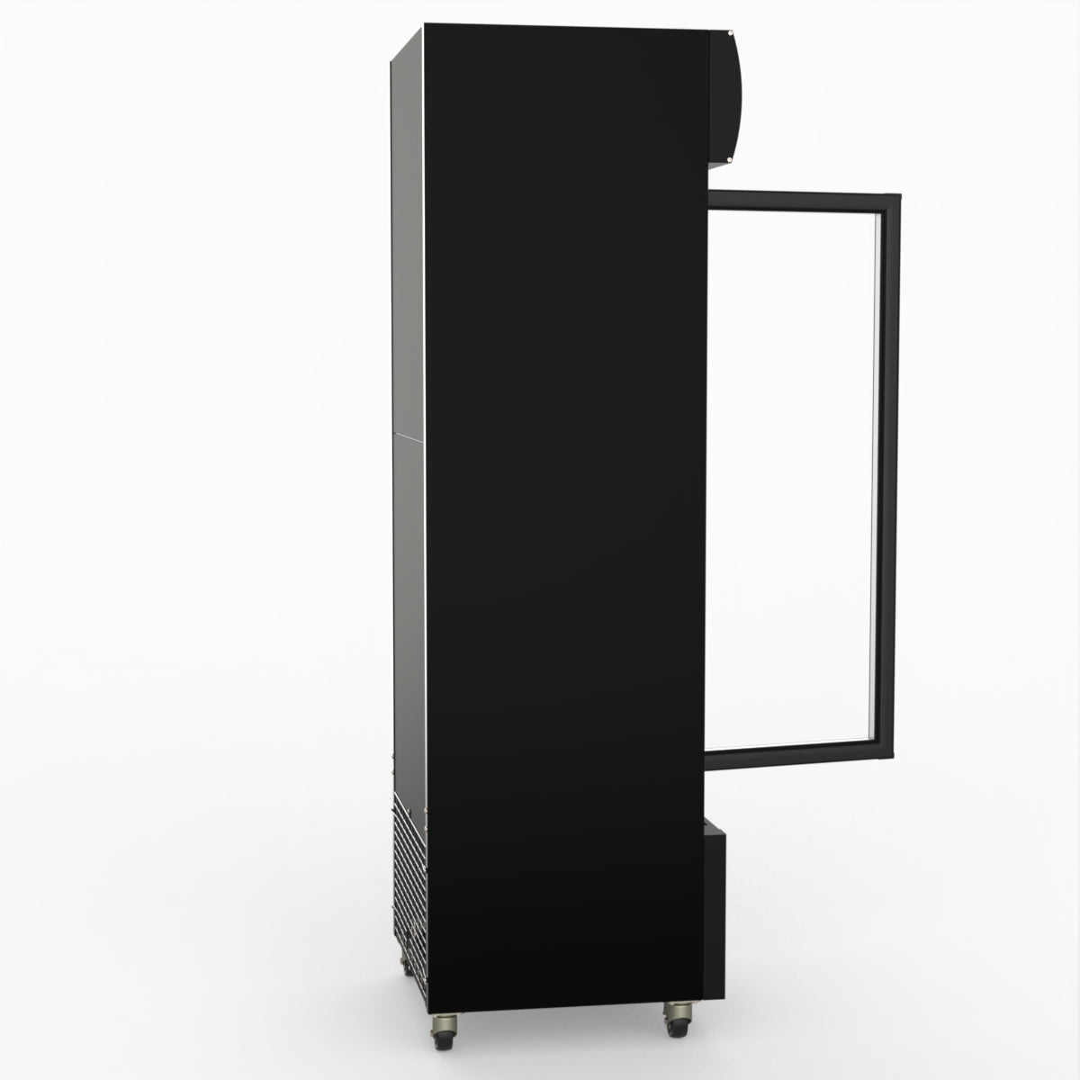 Thermaster Single Glass Door Colourbond Upright Drink Fridge - LG-370BP