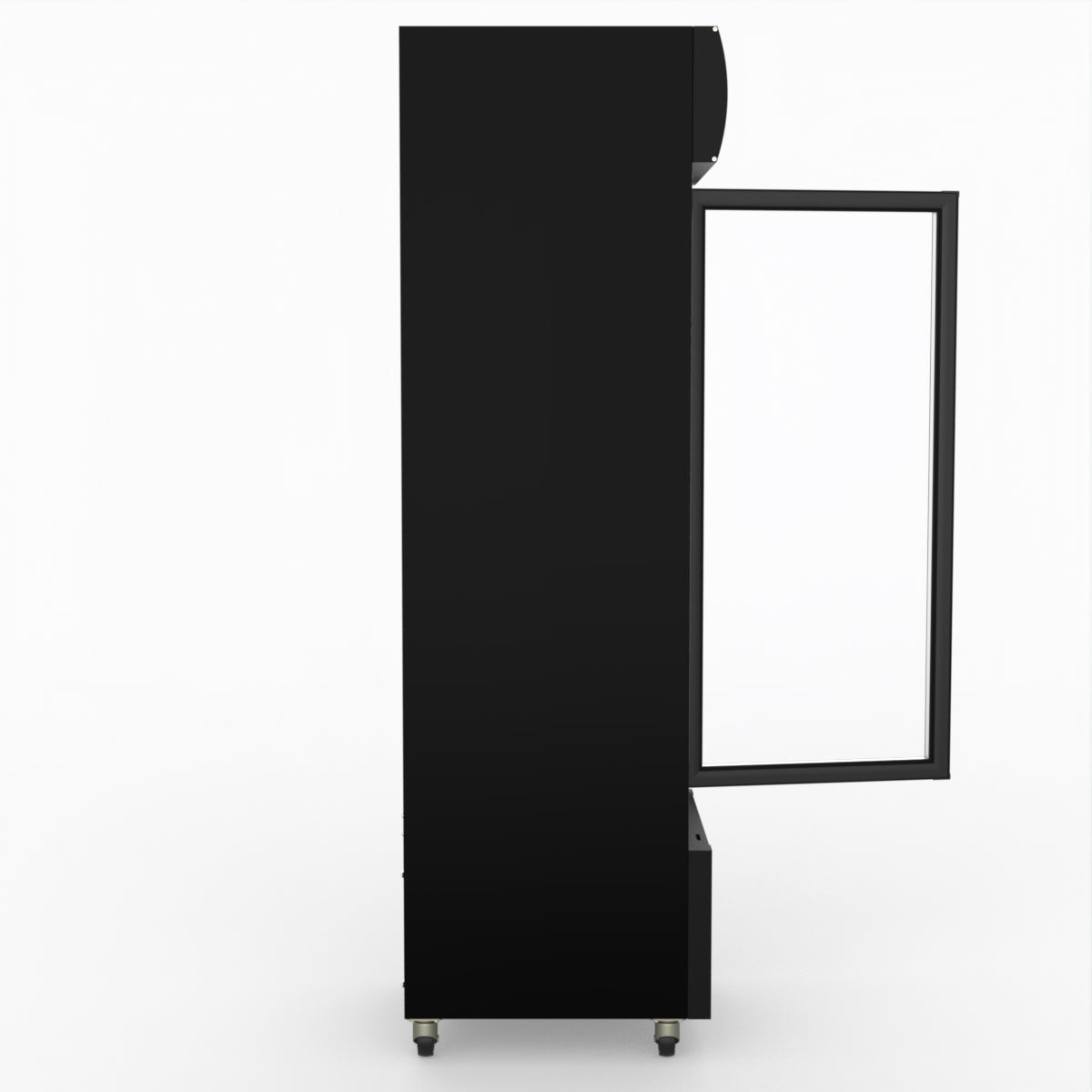 Thermaster Single Glass Door Colourbond Upright Drink Fridge - LG-370BP