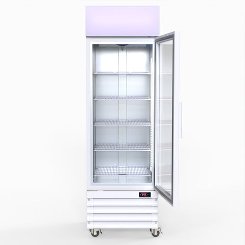 LG-370GE Thermaster Single Glass Door Colourbond Upright Drink Fridge LG-370GE