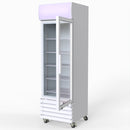 Thermaster Single Glass Door Colourbond Upright Drink Fridge LG-370GE