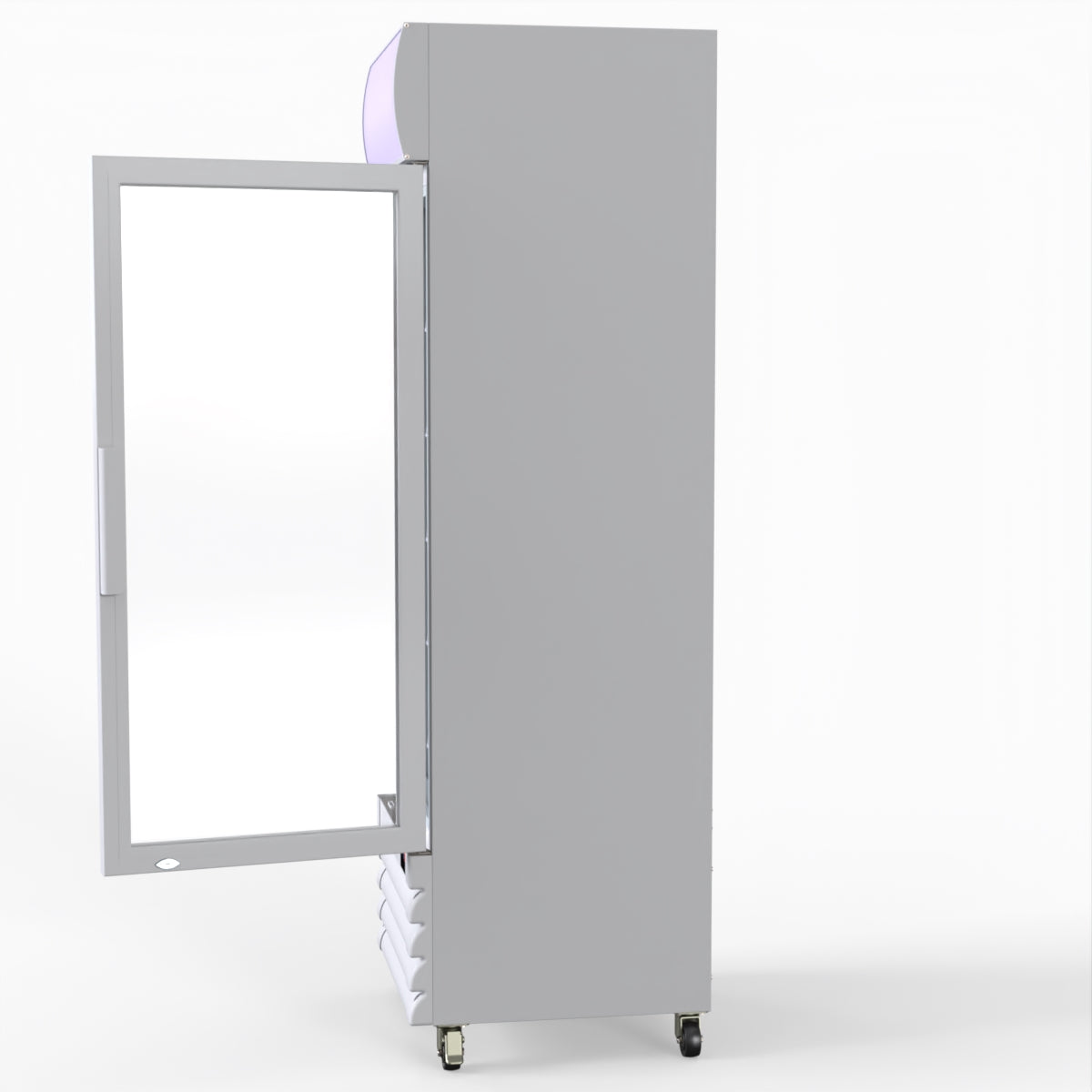 Thermaster Single Glass Door Colourbond Upright Drink Fridge LG-370GE