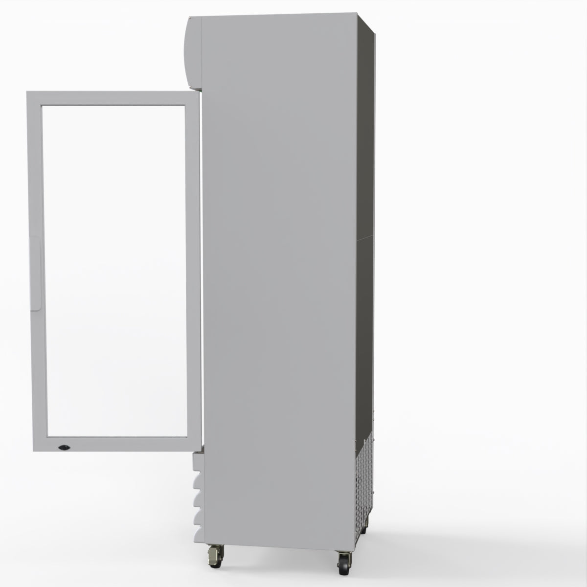 Thermaster Single Glass Door Colourbond Upright Drink Fridge LG-370GE