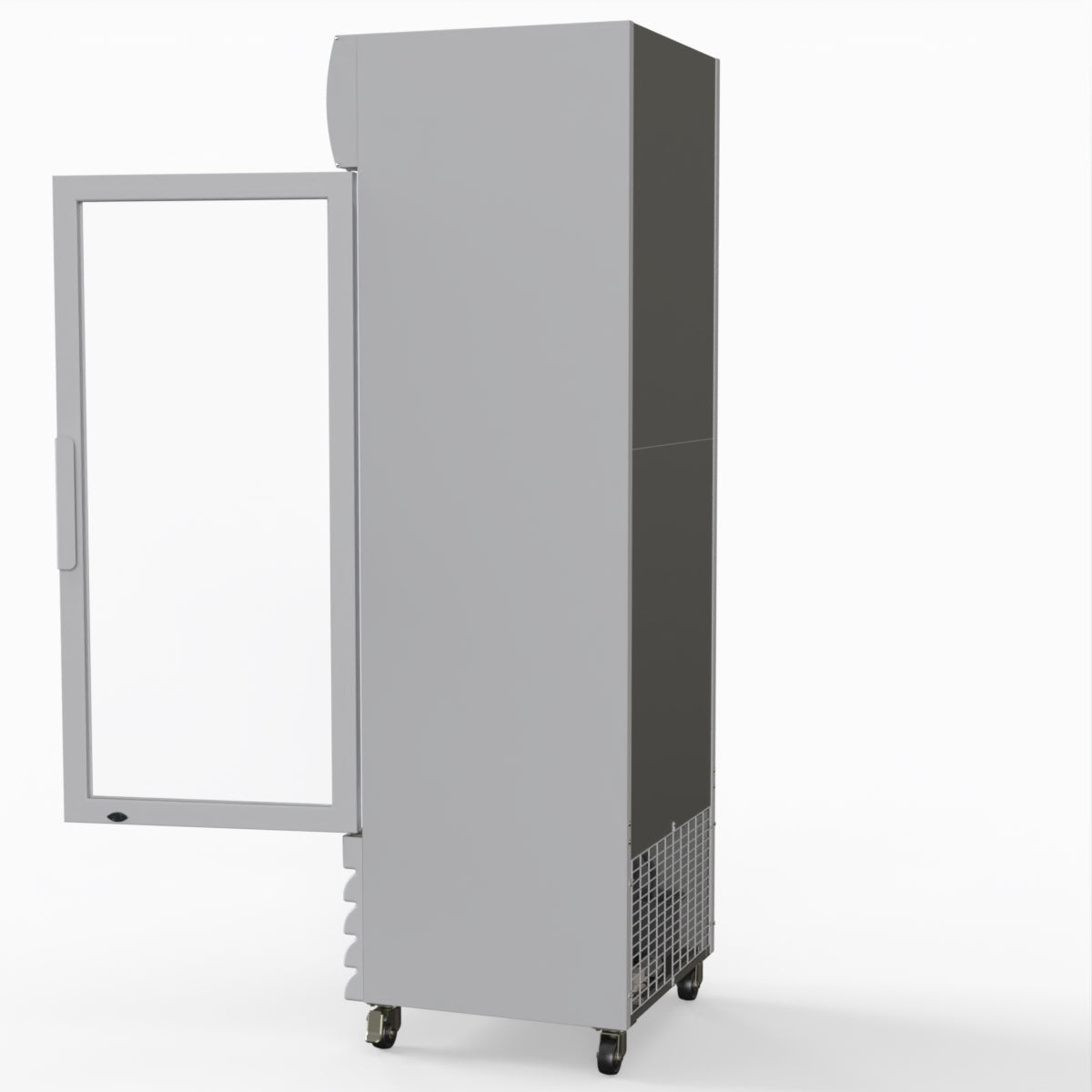 Thermaster Single Glass Door Colourbond Upright Drink Fridge LG-370GE