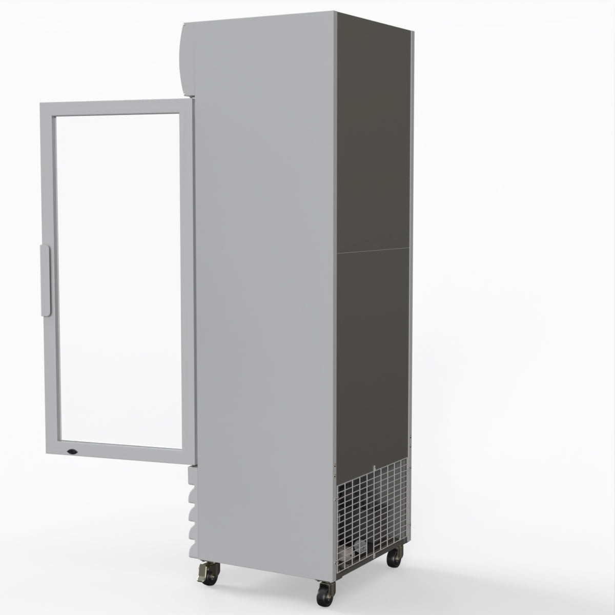 Thermaster Single Glass Door Colourbond Upright Drink Fridge LG-370GE