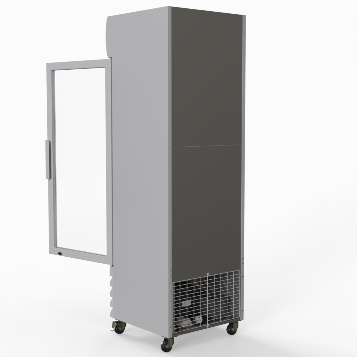 Thermaster Single Glass Door Colourbond Upright Drink Fridge LG-370GE