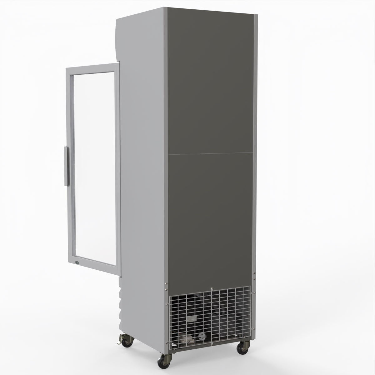 Thermaster Single Glass Door Colourbond Upright Drink Fridge LG-370GE
