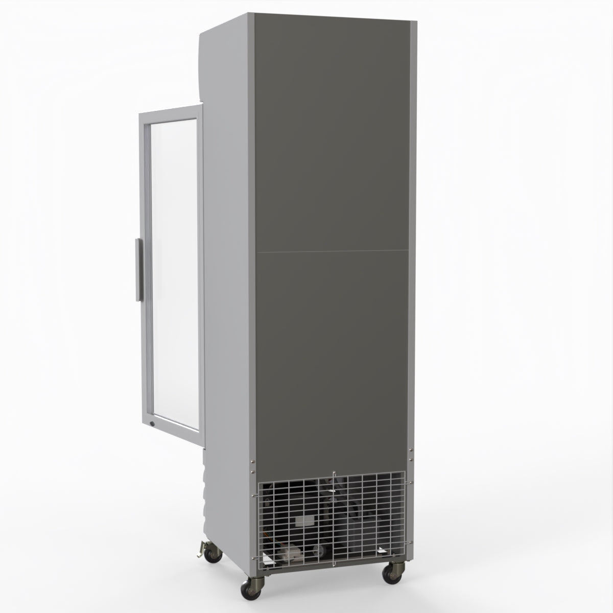 Thermaster Single Glass Door Colourbond Upright Drink Fridge LG-370GE