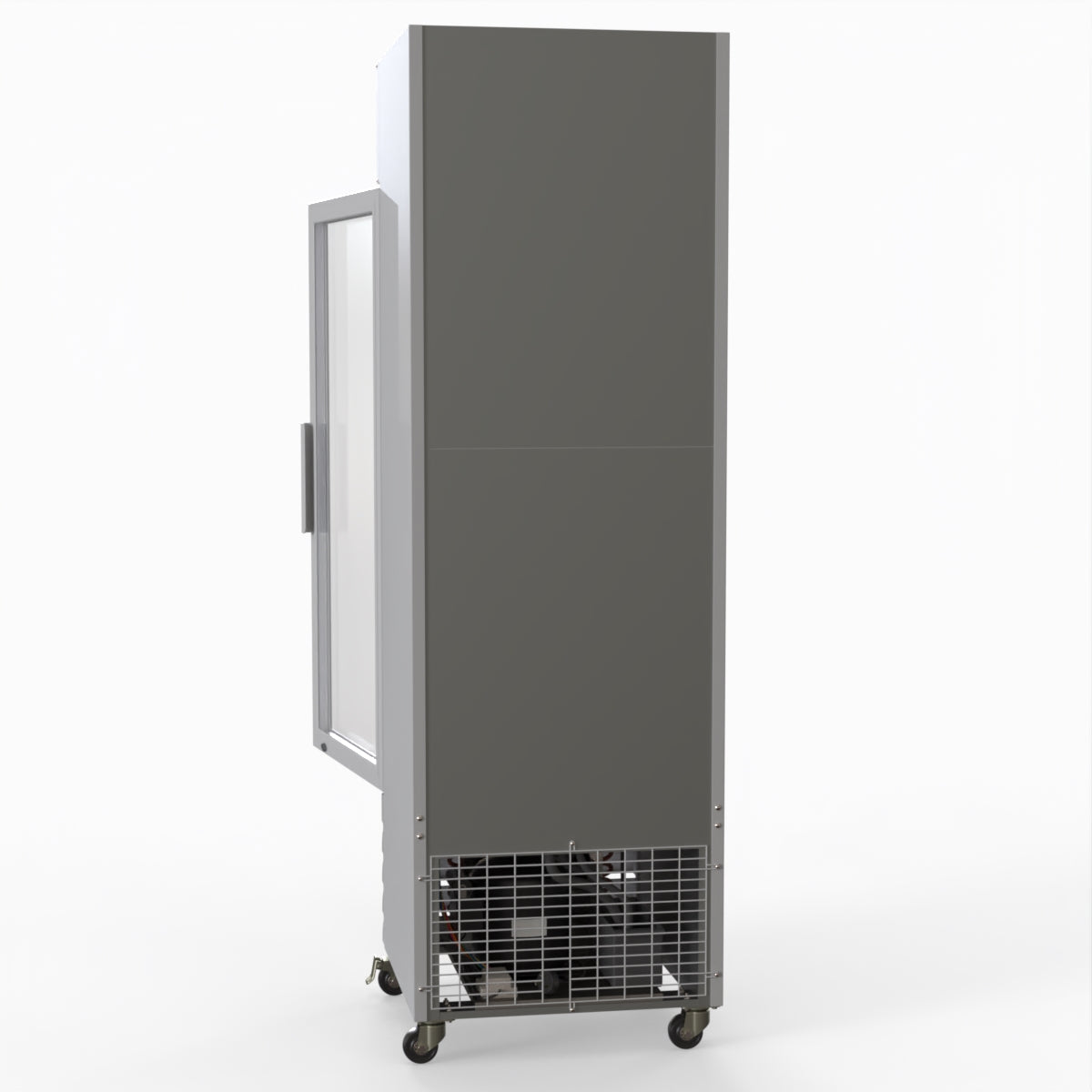 Thermaster Single Glass Door Colourbond Upright Drink Fridge LG-370GE