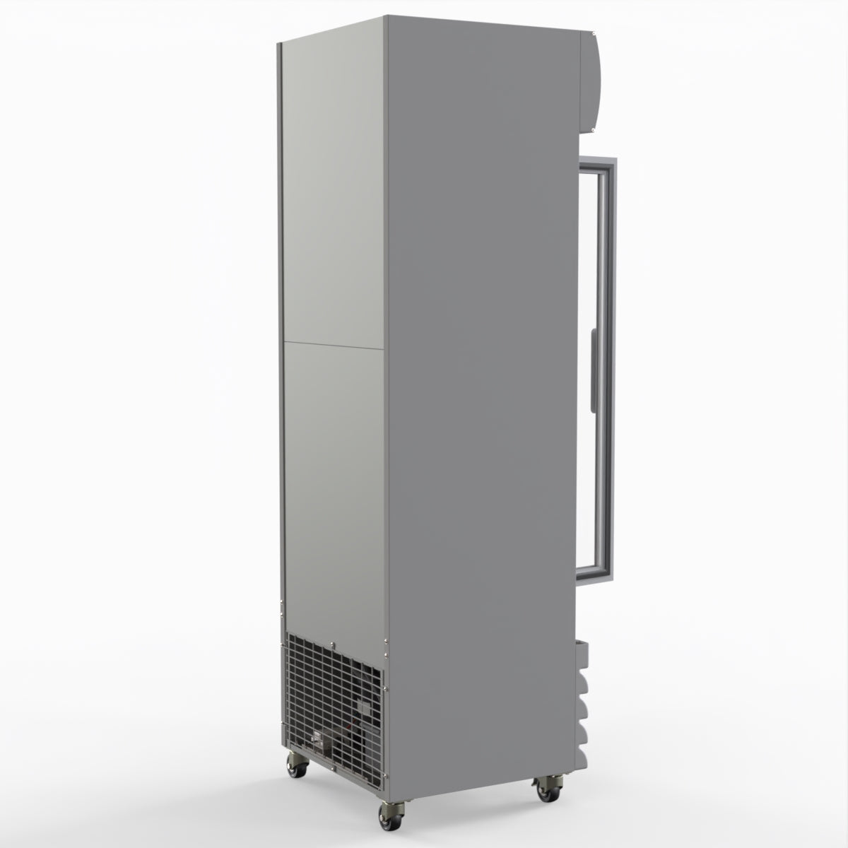 Thermaster Single Glass Door Colourbond Upright Drink Fridge LG-370GE
