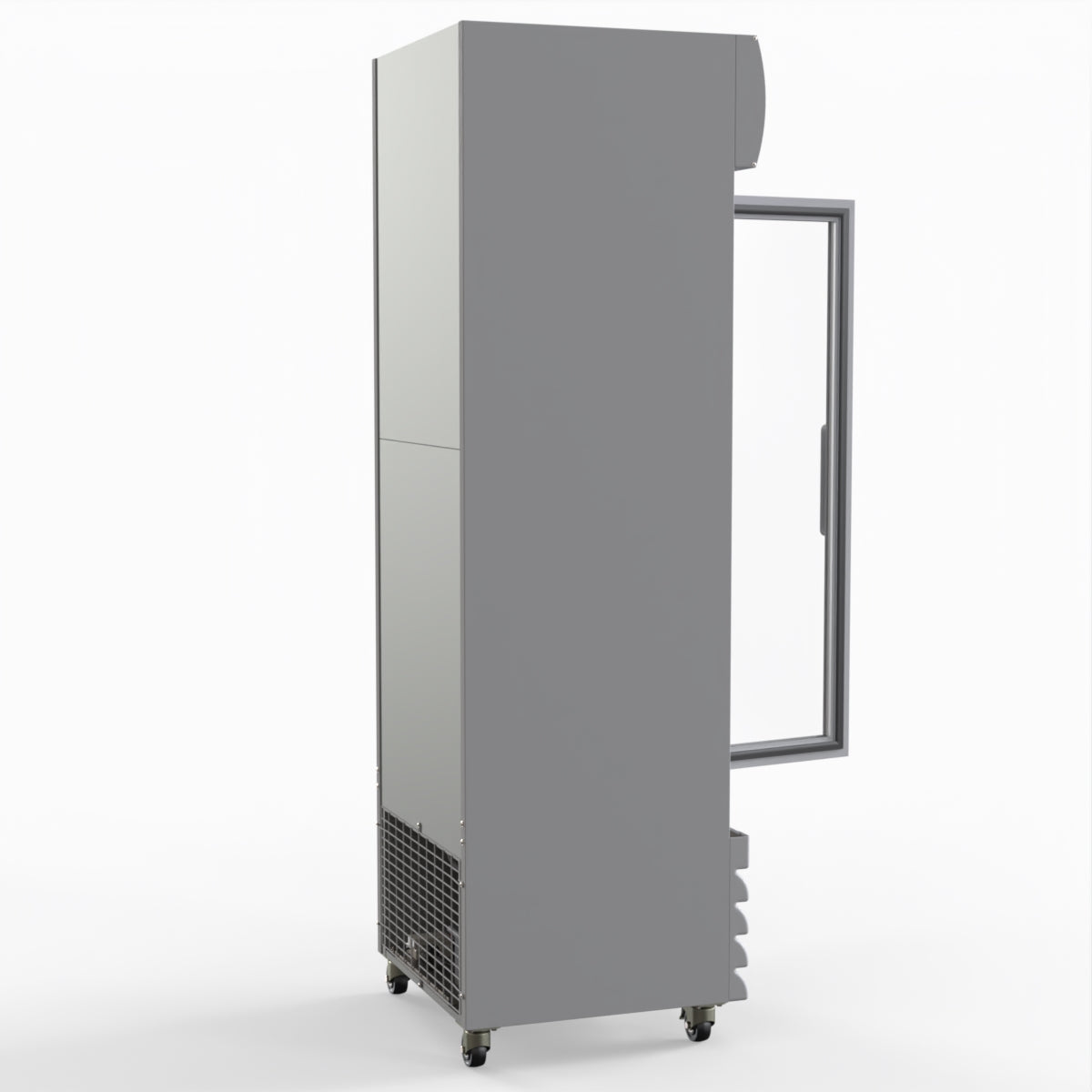 Thermaster Single Glass Door Colourbond Upright Drink Fridge LG-370GE