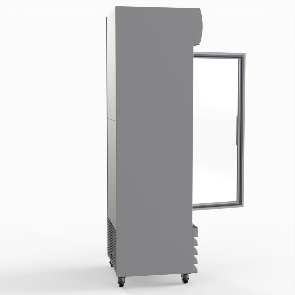 Thermaster Single Glass Door Colourbond Upright Drink Fridge LG-370GE