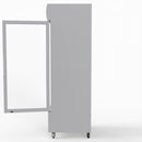 Thermaster 540L Single Glass Door Colourbond Upright Drink Fridge White LG-540P