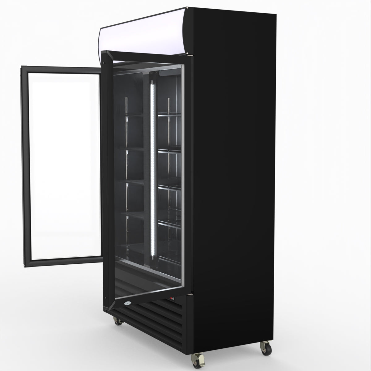 Thermaster Two Glass Door Colourbond Upright Drink Fridge - LG-730BP