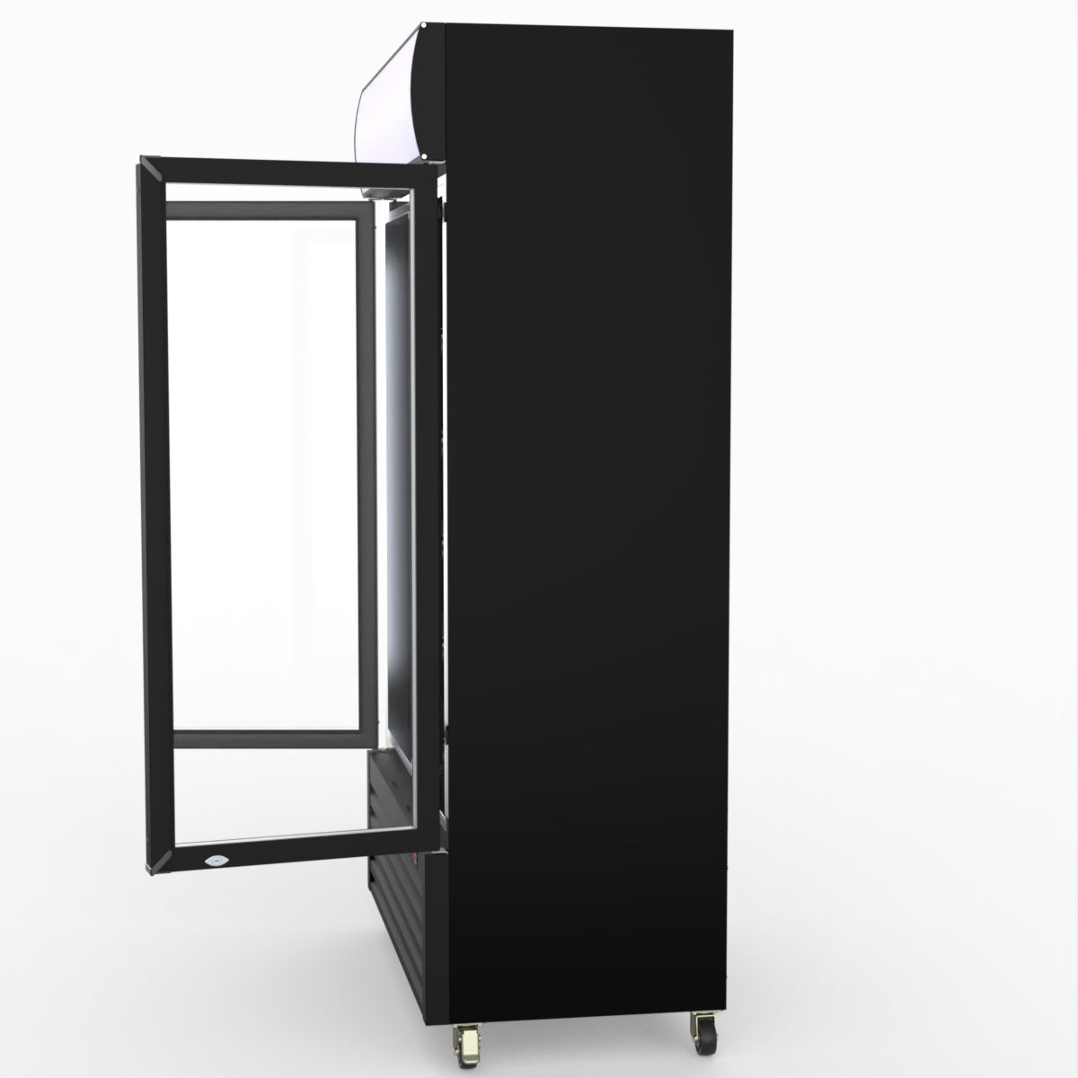 Thermaster Two Glass Door Colourbond Upright Drink Fridge - LG-730BP