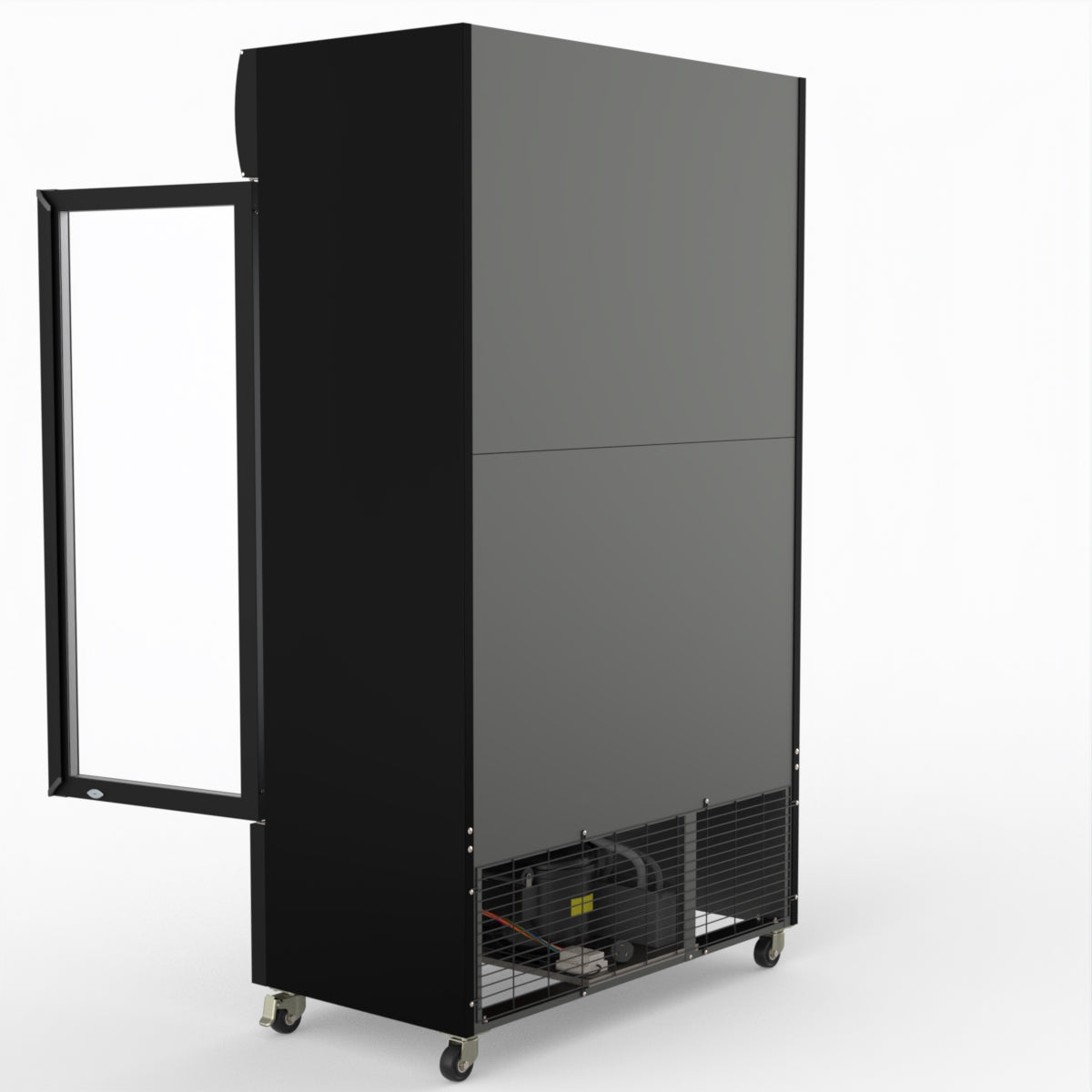 Thermaster Two Glass Door Colourbond Upright Drink Fridge - LG-730BP