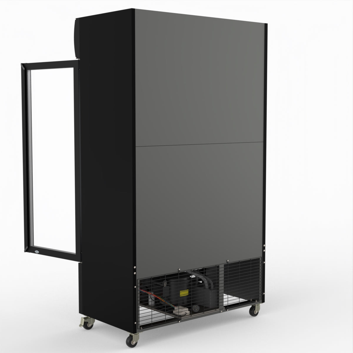 Thermaster Two Glass Door Colourbond Upright Drink Fridge - LG-730BP