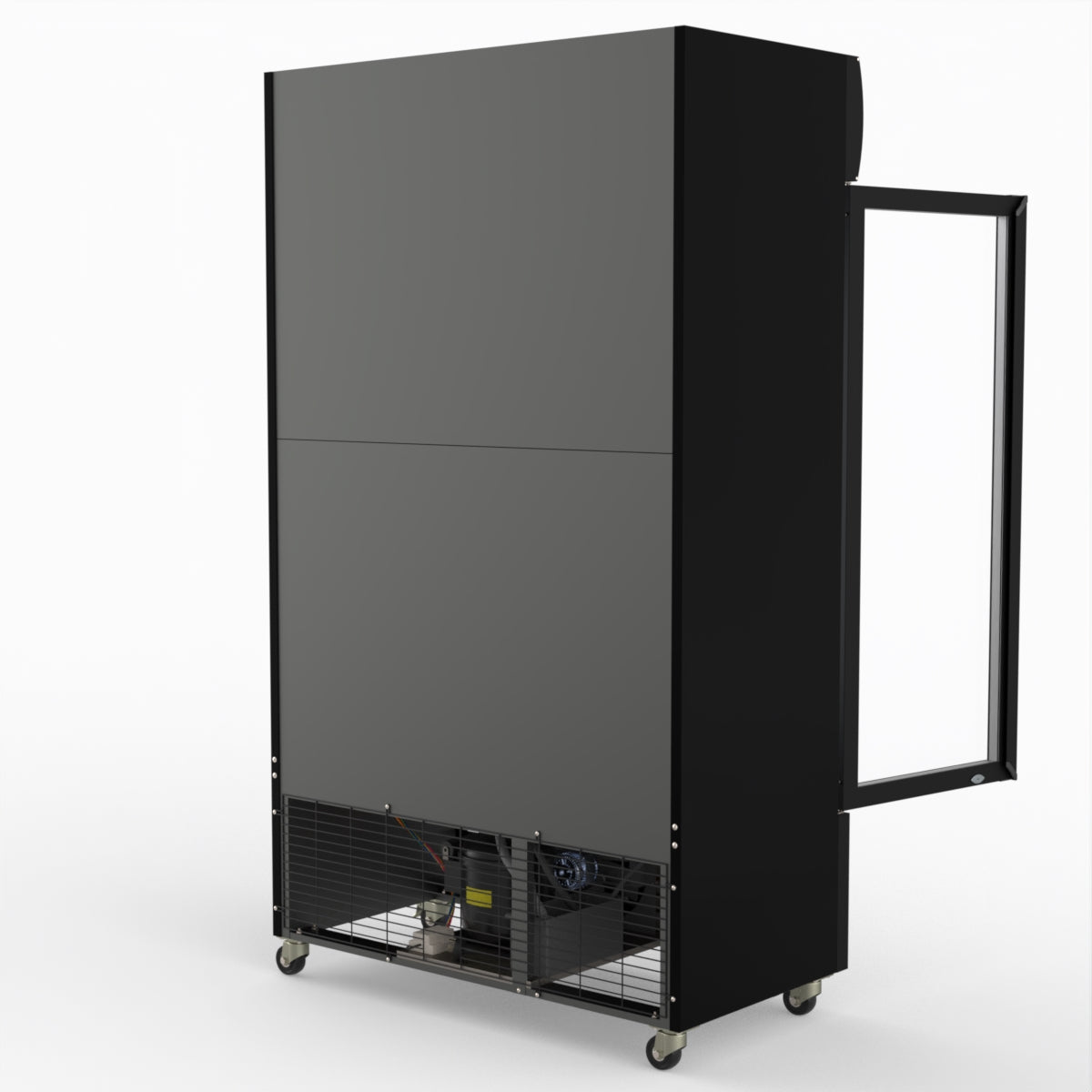 Thermaster Two Glass Door Colourbond Upright Drink Fridge - LG-730BP