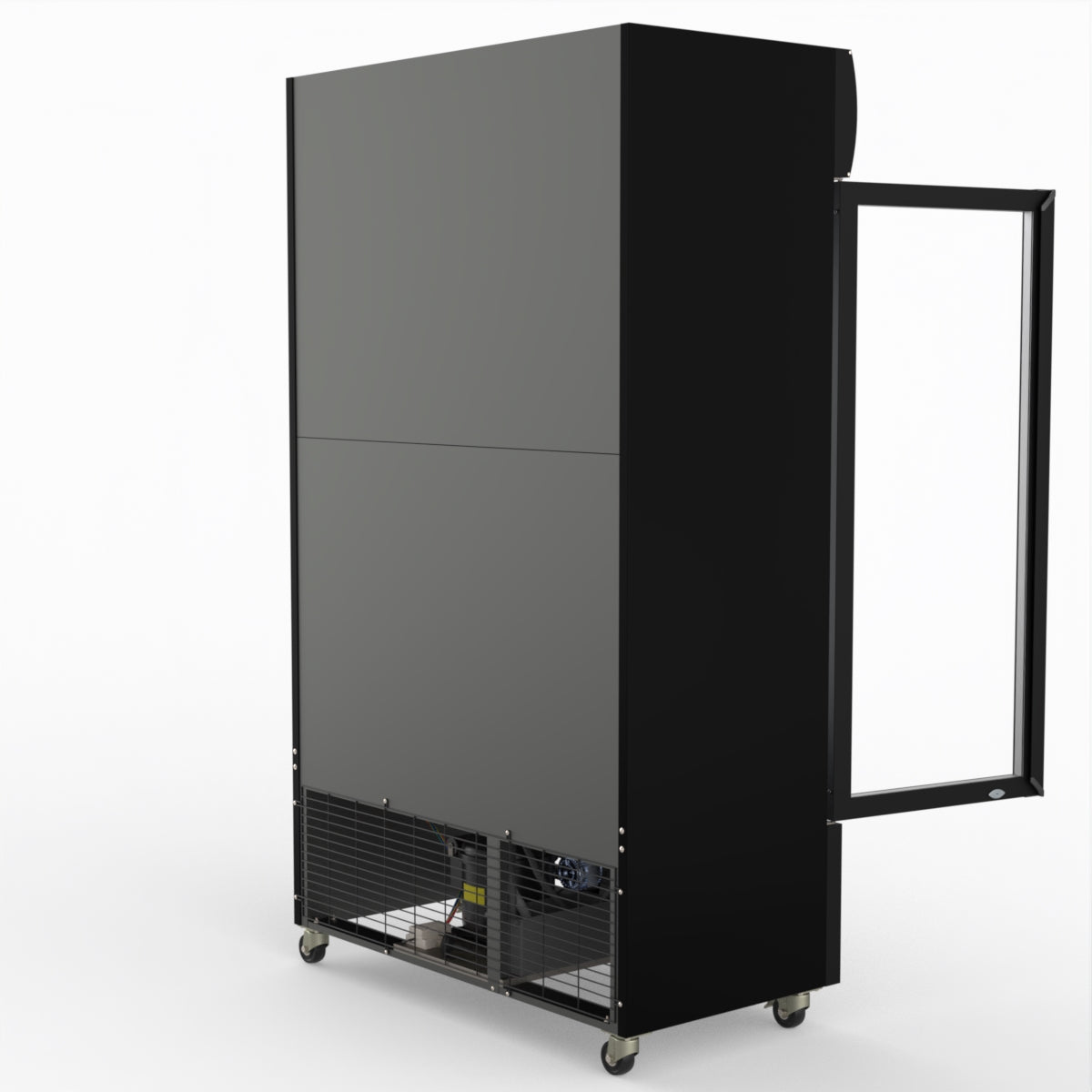 Thermaster Two Glass Door Colourbond Upright Drink Fridge - LG-730BP