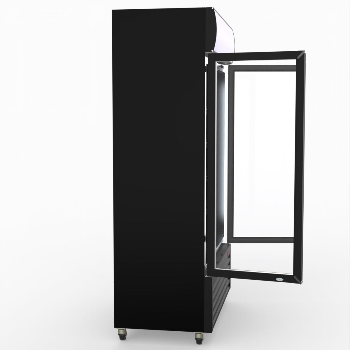 Thermaster Two Glass Door Colourbond Upright Drink Fridge - LG-730BP