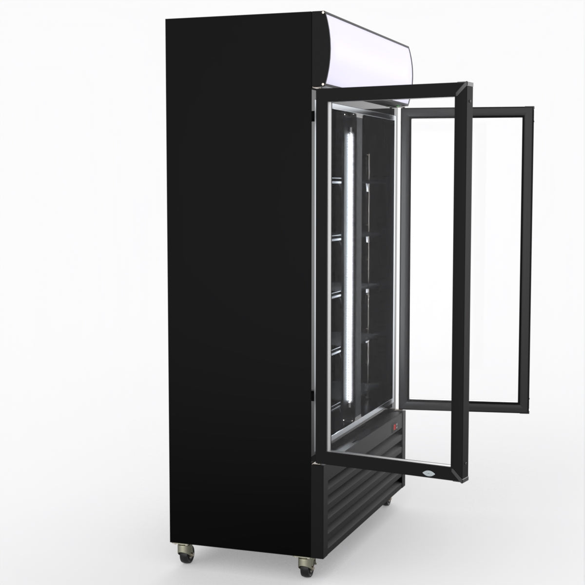 Thermaster Two Glass Door Colourbond Upright Drink Fridge - LG-730BP