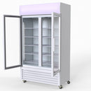 Thermaster 730L Two Glass Door Colourbond Upright Drink Fridge LG-730P