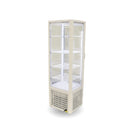 LSC235 Four-sided Countertop Display Fridge Ivory-white