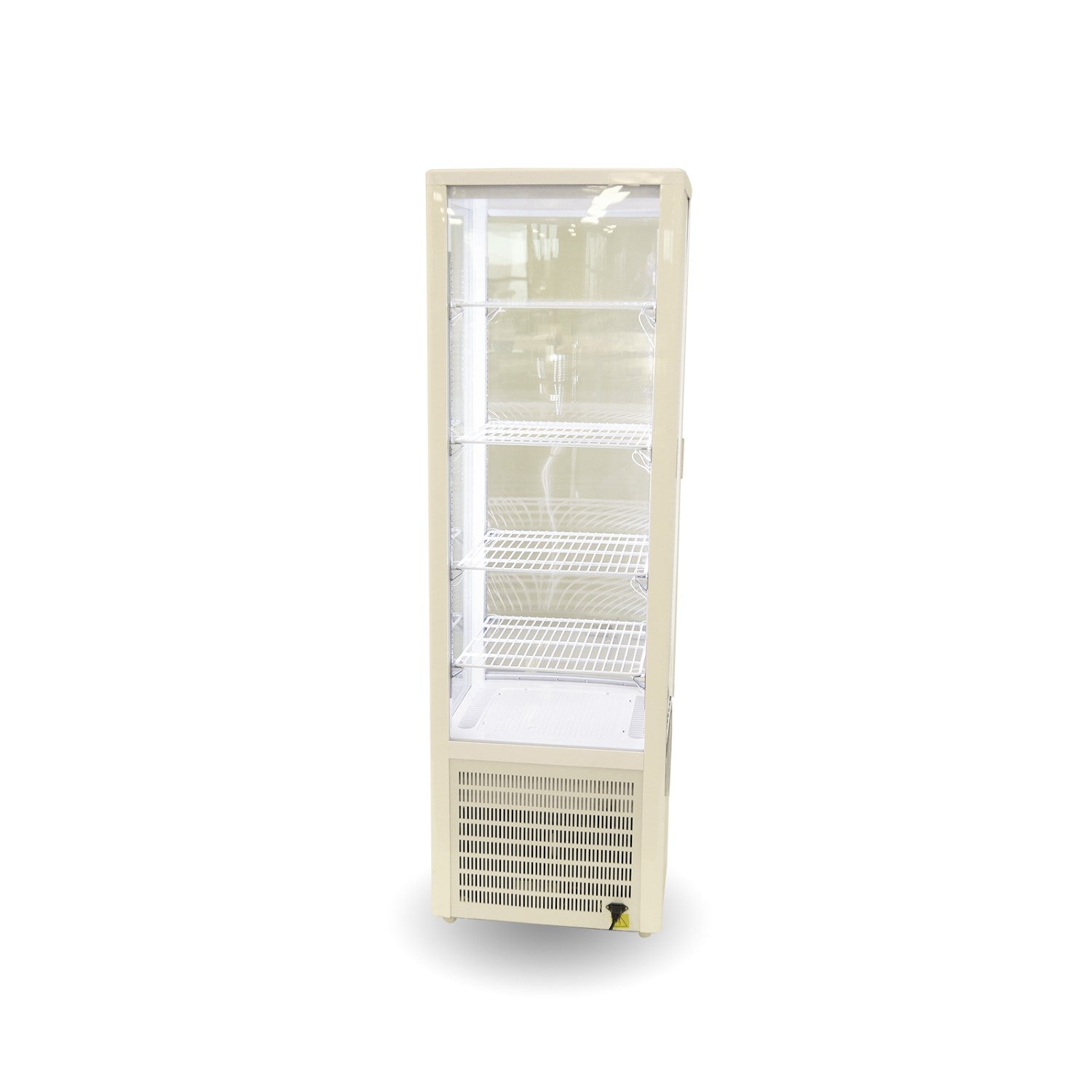LSC235 Four-sided Countertop Display Fridge Ivory-white
