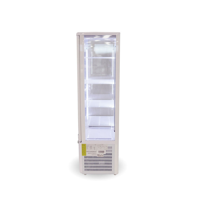 LSC235 Four-sided Countertop Display Fridge Ivory-white