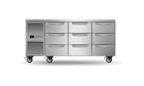 Skope Skope ProSpec Nine Drawer Three Bay Underbench GN 1/1 Fridge 432L - PG11.UBR.3.D9