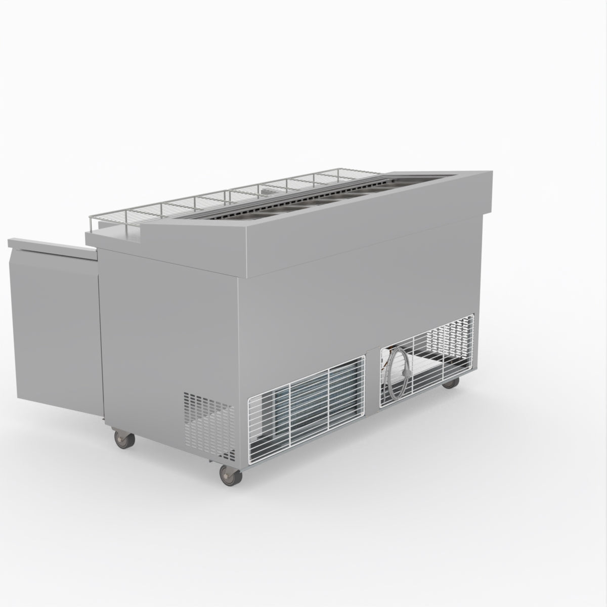 Thermaster Three Door Deluxe Pizza Prep Bench PWB150