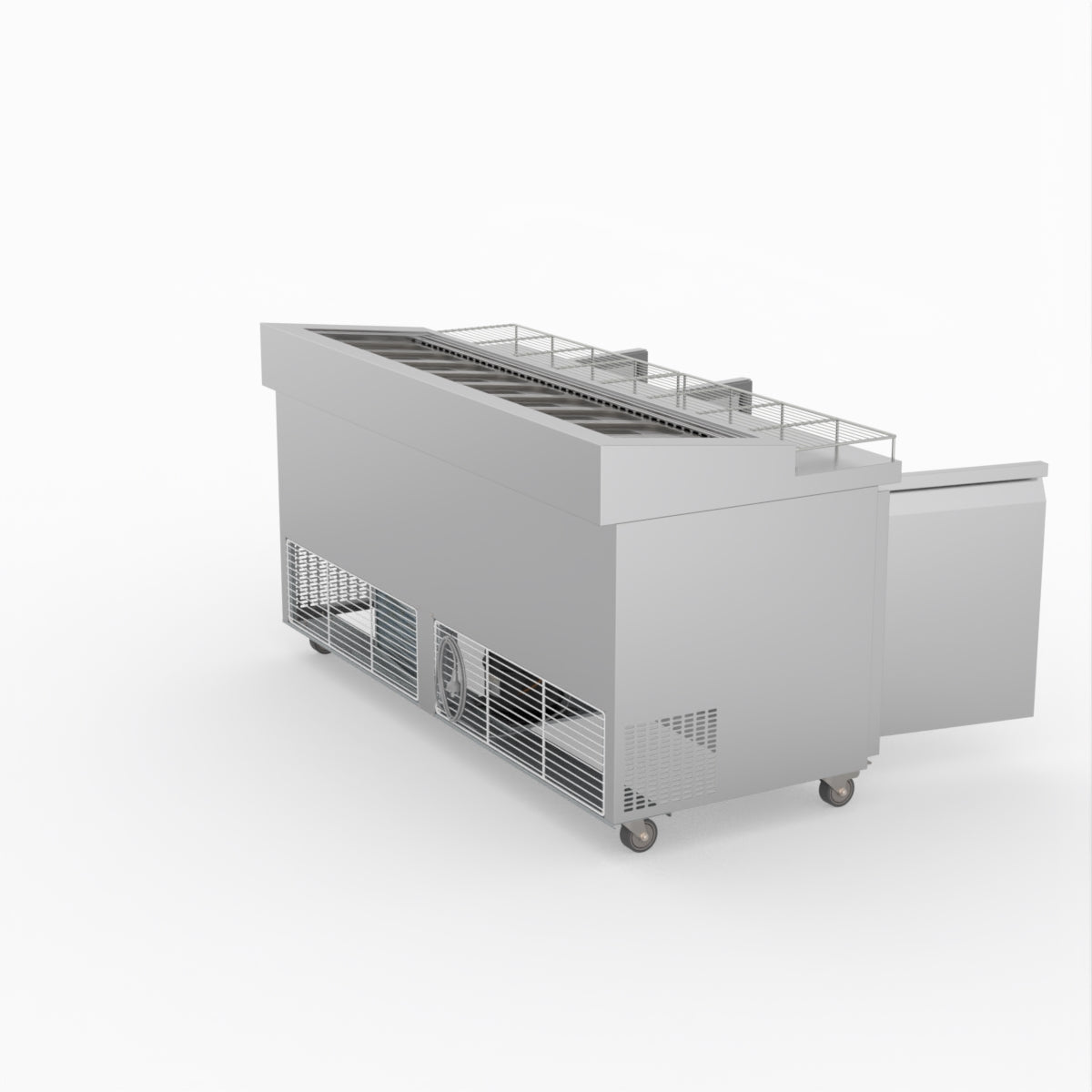 Thermaster Three Door Deluxe Pizza Prep Bench PWB180