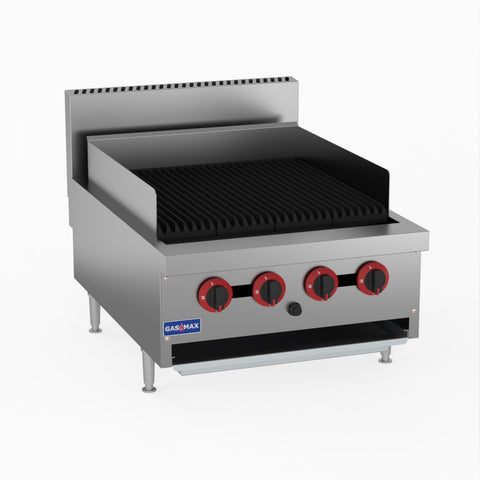 QR-24E GasMax Natural Gas 4 Burner Char Grill Top QR-24E