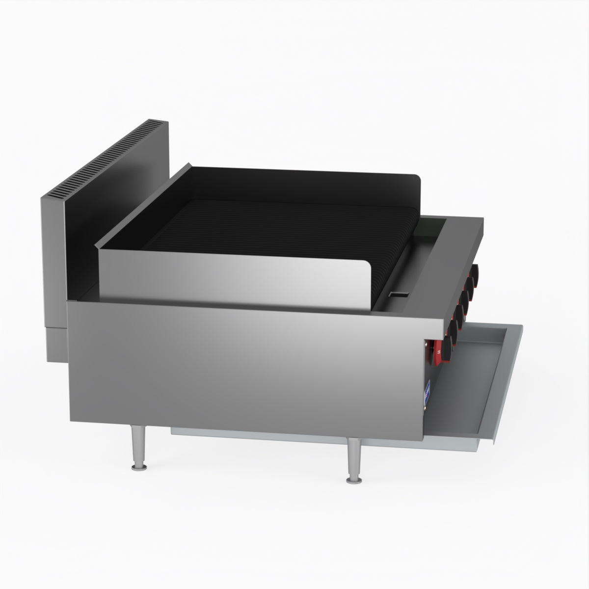QR-36EULPG ULPG Gas 6 Burner Char Grill Top