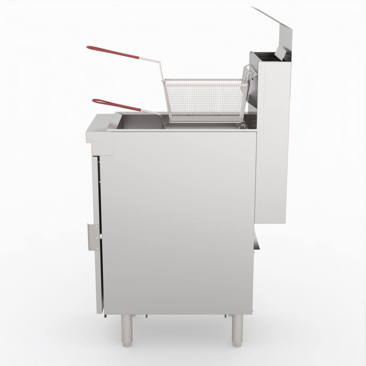 FryMAX Superfast Natural Gas Tube Fryer RC300E