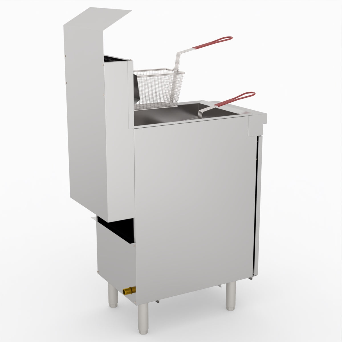 RC300EULPG - Superfast ULPG Gas Tube Fryer