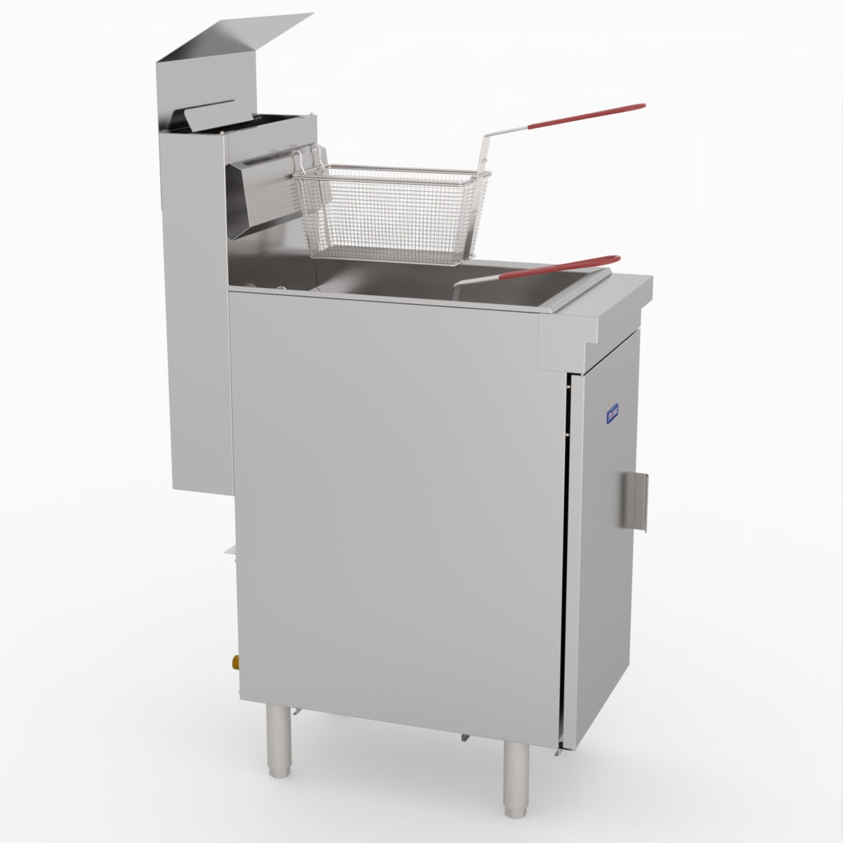 FryMAX Superfast Natural Gas Tube Fryer RC300E