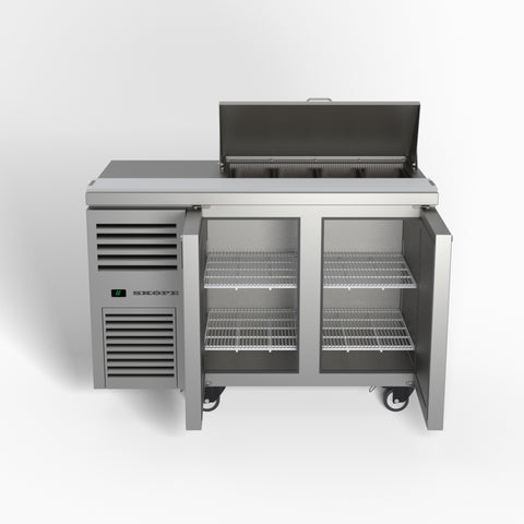 RF7.PPS.2.SD Skope ReFlex 2 Solid Door GN Compatible Salad Preparation Fridge