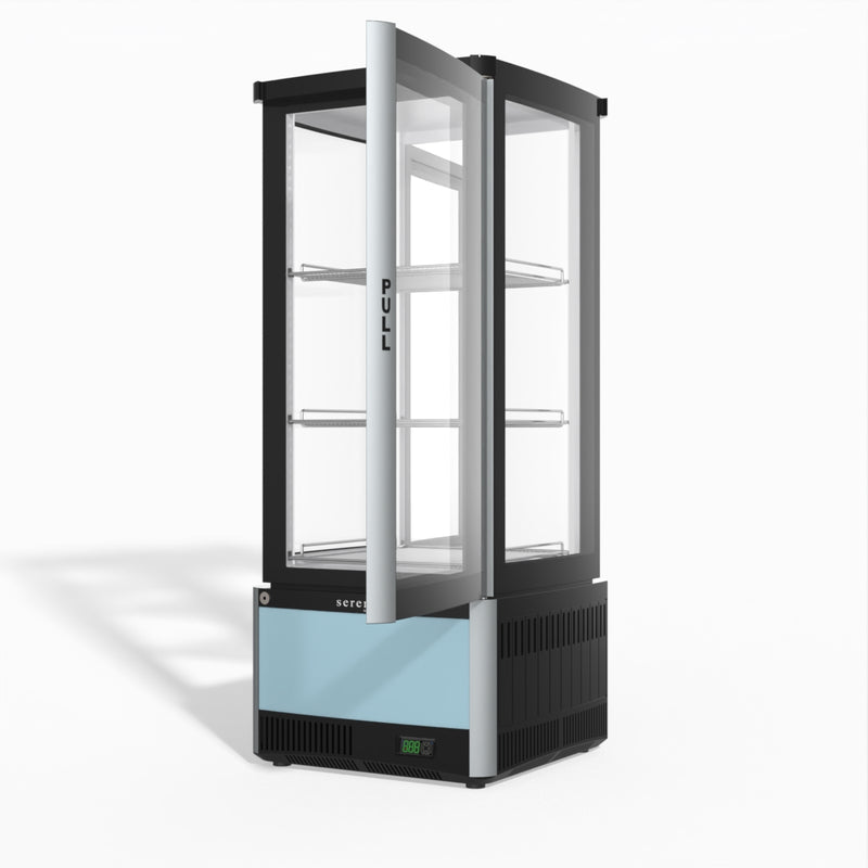 Skope SC112N-A 4 Glass Sided Display Fridge