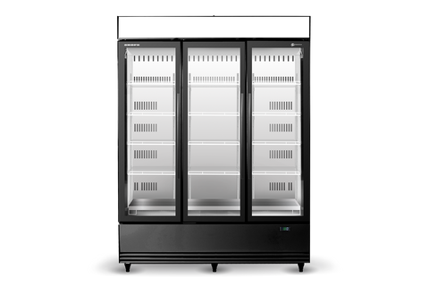 Skope SKB1500N-AC 3 Glass Door Display or Storage Fridge, Lit Sign - SKB1500N-AC