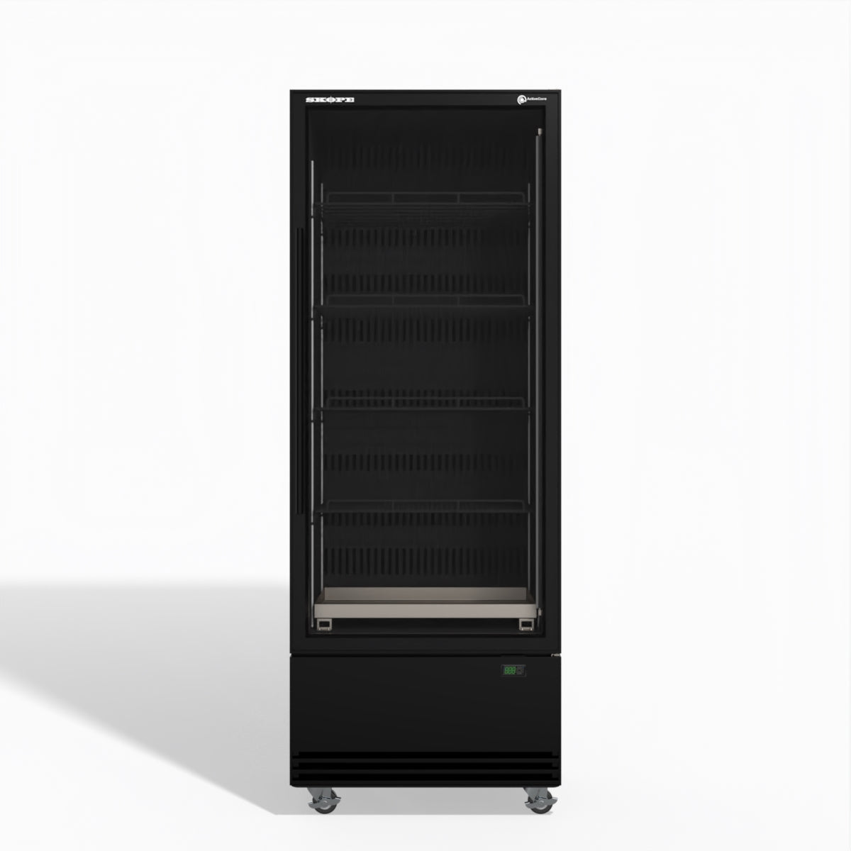 Skope Skope 1 Glass Door Display or Storage Fridge - SKB600N-A 584L - Black  - SKB600N-A