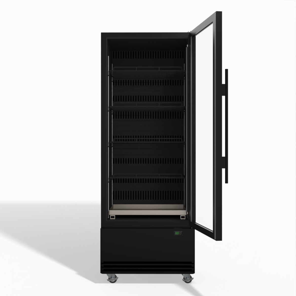 Skope Skope 1 Glass Door Display or Storage Fridge - SKB600N-A 584L - Black  - SKB600N-A