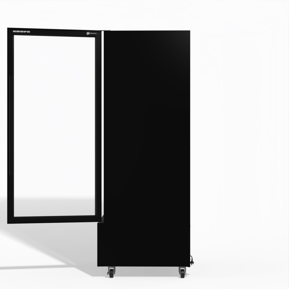 Skope Skope 1 Glass Door Display or Storage Fridge - SKB600N-A 584L - Black  - SKB600N-A