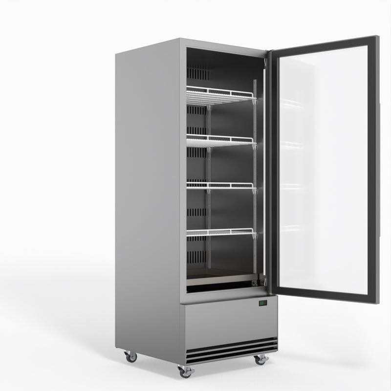 Skope 1 Glass Door Display or Storage Fridge - SKB600N-A